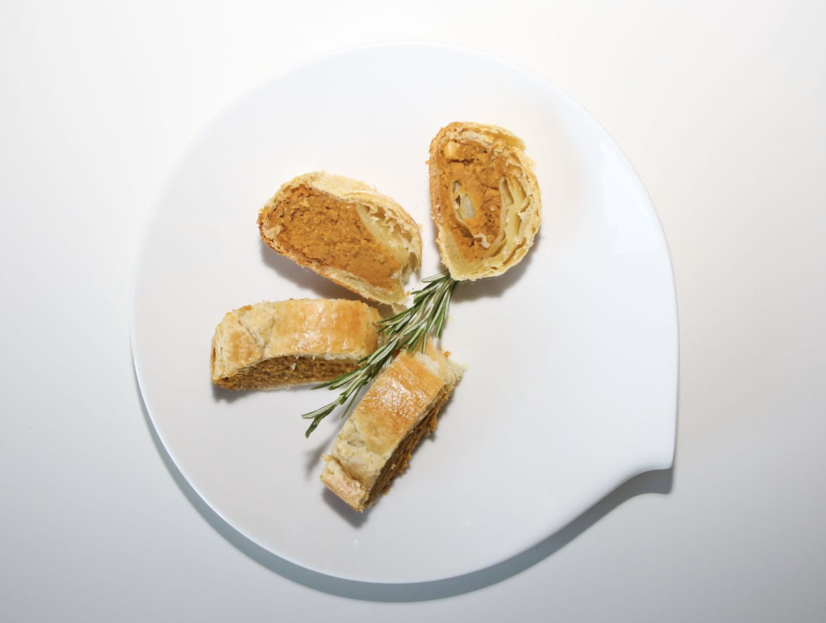 Butternut Squash Pastry Rolls kids finger food ideas